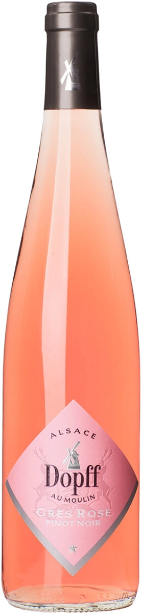Вино Dopff au Moulin, "Gres Rose" Pinot Noir, Alsace AOC