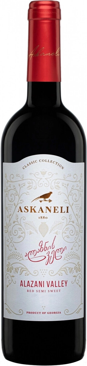 Вино Askaneli, "Alazany valley" Red Semi-Sweet