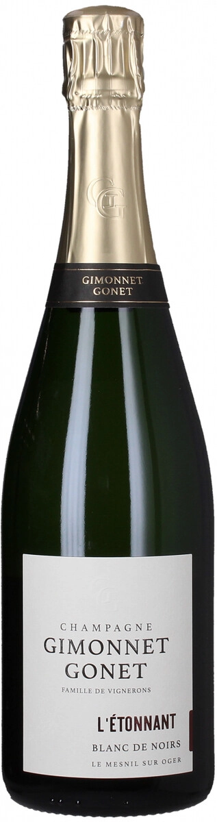 Шампанское Champagne Gimonnet Gonet, "L'Etonnant" Blanc de Noirs Brut