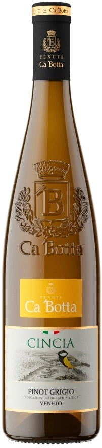 Вино Ca'Botta, "Cincia" Pinot Grigio, Veneto IGT