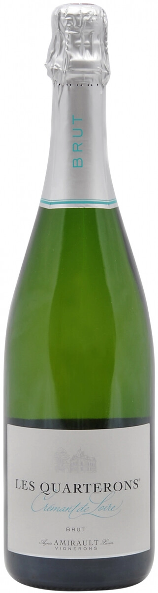 Игристое вино Xavier et Agnes Amirault, "Les Quarterons" Cremant de Loire Brut AOC