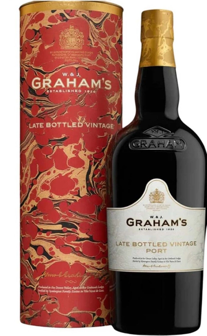 Портвейн Graham's, Late Bottled Vintage (LBV), gift tube