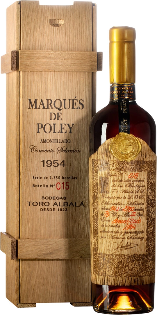 Вино Toro Albala, "Marques de Poley" Amontillado Seleccion, Montilla-Moriles DOP
