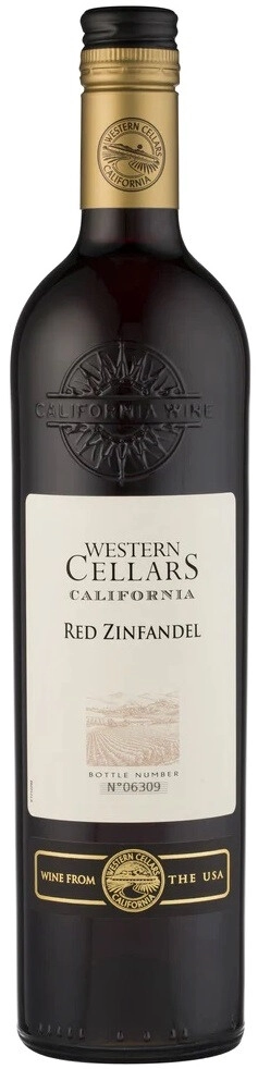 Вино "Western Cellars" Red Zinfandel