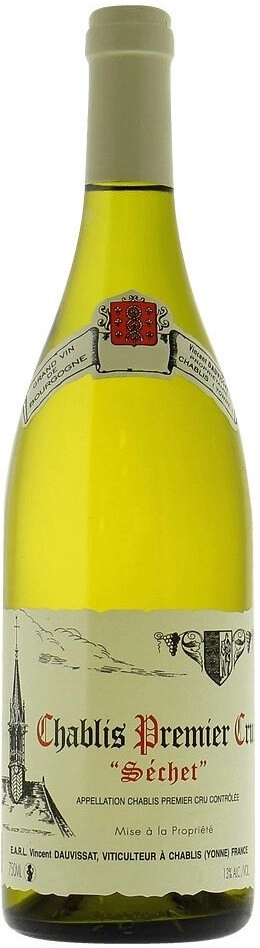 Вино Vincent Dauvissat, Chablis Premier Cru "Sechet" AOC
