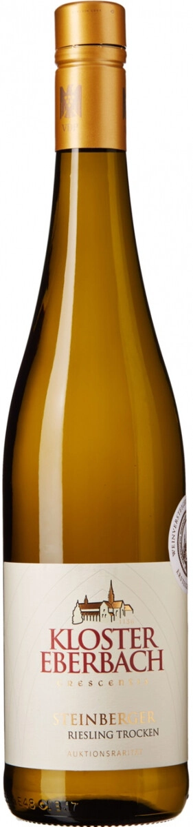 Вино Kloster Eberbach, "Steinberger" Crescentia Riesling Trocken Goldkapsel