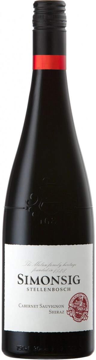 Вино Simonsig, Cabernet Sauvignon-Shiraz