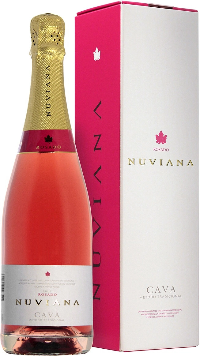 Игристое вино Codorniu, "Nuviana" Brut Rosado, Cava DO