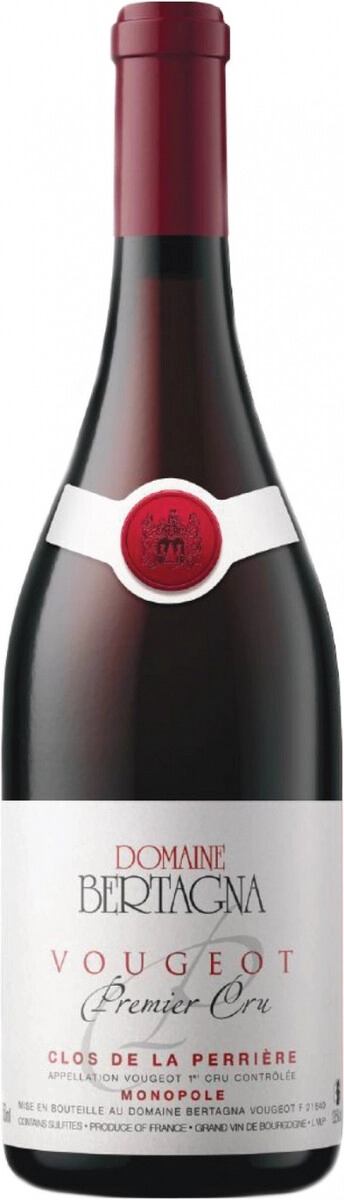 Вино Domaine Bertagna, Vougeot 1-er Cru "Clos de La Perriere" Monopole