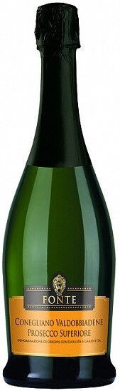 Игристое вино Schenk Italia, "Fonte" Conegliano Valdobbiadene Prosecco Superiore DOCG
