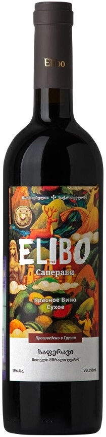 Вино "Elibo" Saperavi
