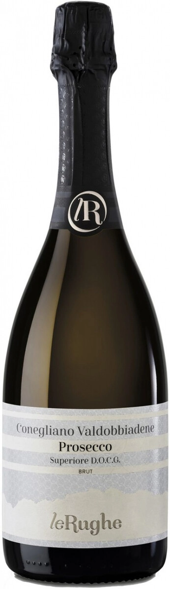 Игристое вино Le Rughe, Conegliano Valdobbiadene Prosecco Superiore DOCG Brut