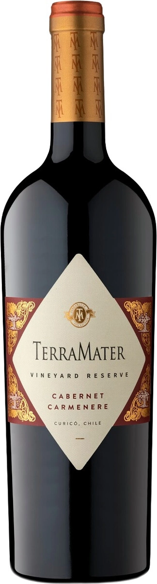 Вино TerraMater, "Vineyard Reserve" Cabernet Carmenere