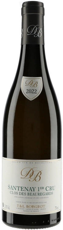 Вино P. & L. Borgeot, Santenay 1er Cru "Clos des Beauregards" AOC