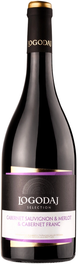 Вино "Logodaj Selection" Cabernet Sauvignon & Merlot & Cabernet Franc