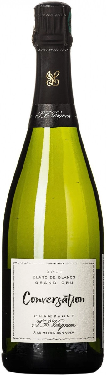 Шампанское Champagne J.L. Vergnon, "Conversation" Brut Blanc de Blancs Grand Cru