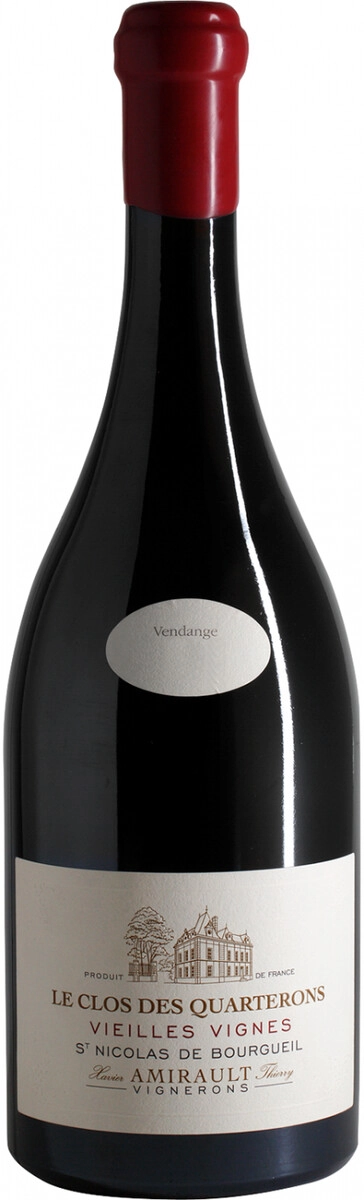 Вино Xavier et Agnes Amirault, "Le Clos des Quarterons" Vieilles Vignes, St. Nicolas de Bourgueil AOP