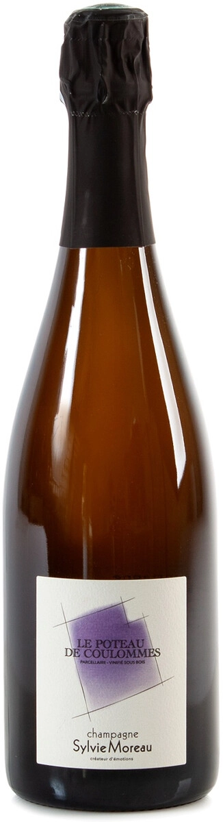 Шампанское Sylvie Moreau, "Le Poteau De Coulommes" Extra Brut, Champagne AOC