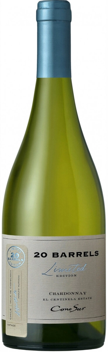 Вино Cono Sur, "20 Barrels" Chardonnay, Limited Edition, Casablanca Valley DO