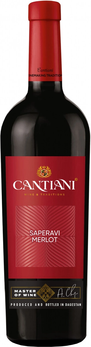 Вино "Cantiani" Saperavi-Merlot