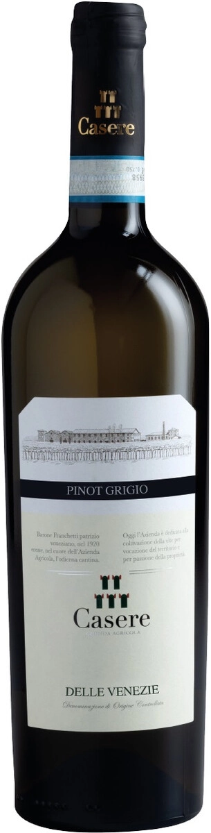 Вино Casere, Pinot Grigio, Venezia DOC