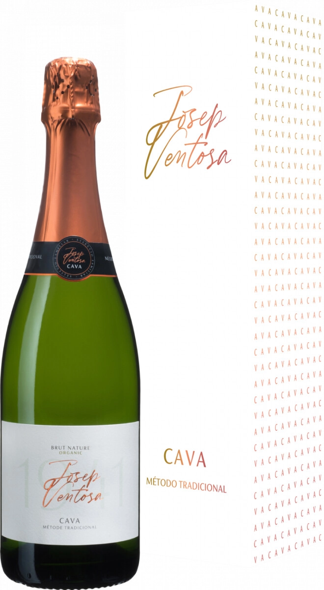 Игристое вино "Josep Ventosa" Cava Brut Nature DO