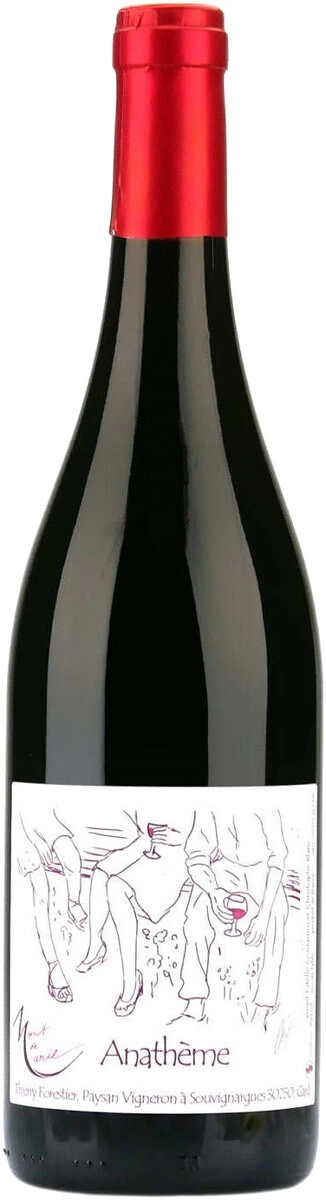 Вино Mont de Marie, "Anatheme" Rouge VdF