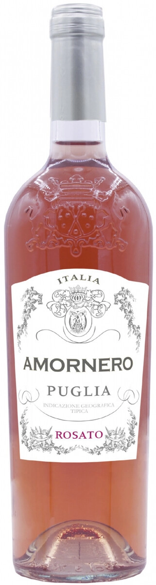 Вино Angelo Rocca e Figli, "Amornero" Rosato, Puglia IGT