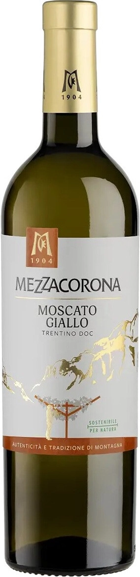 Вино Mezzacorona, Moscato Giallo, Trentino DOC