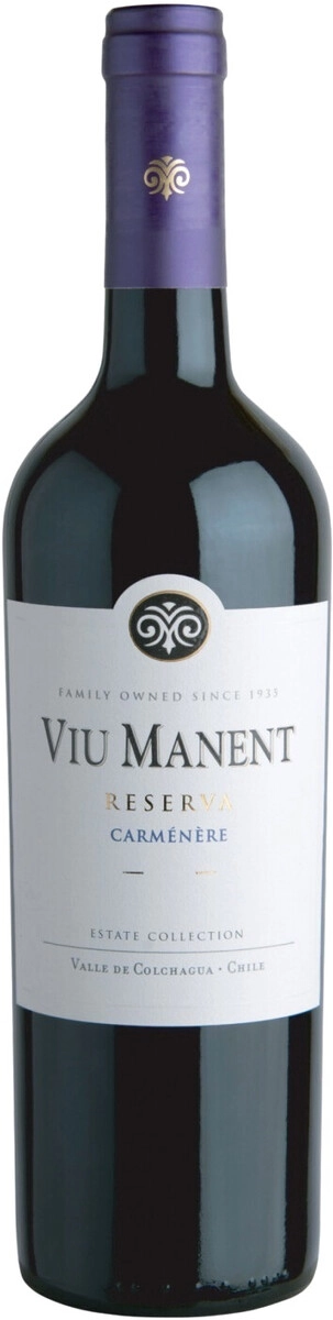 Вино Viu Manent, "Estate Collection" Reserva Carmenere, Colchagua Valley DO