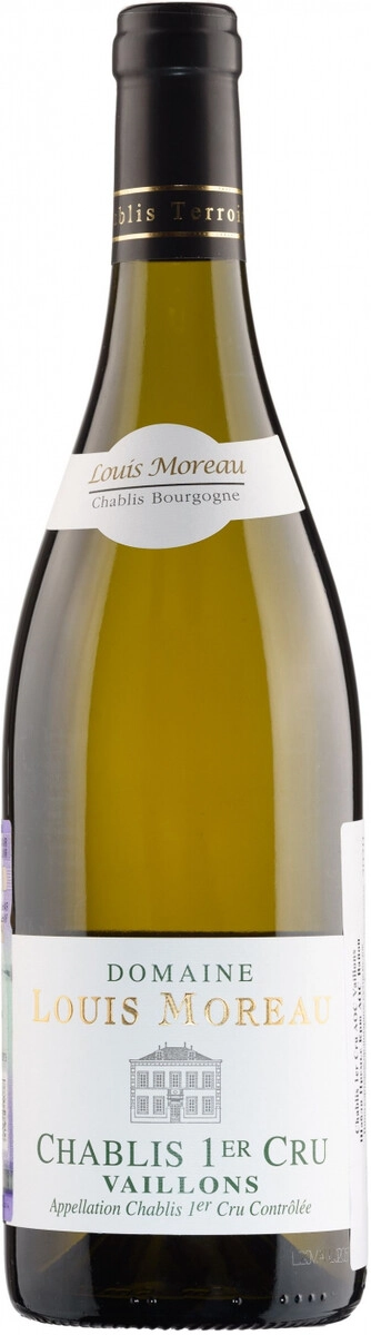 Вино Domaine Louis Moreau, Chablis Premier Cru "Vaillons" AOC