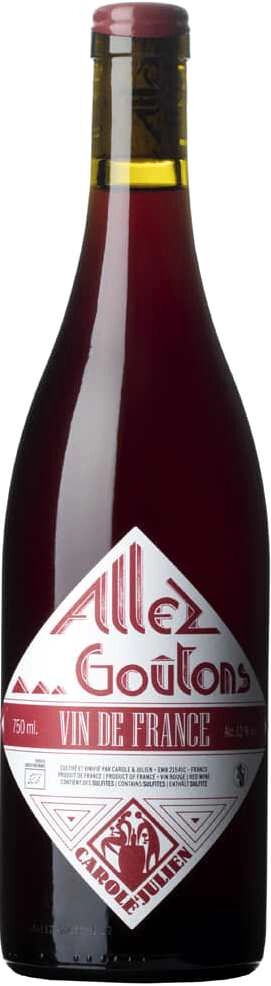 Вино Julien Altaber, "Allez Goutons" Rouge VdF