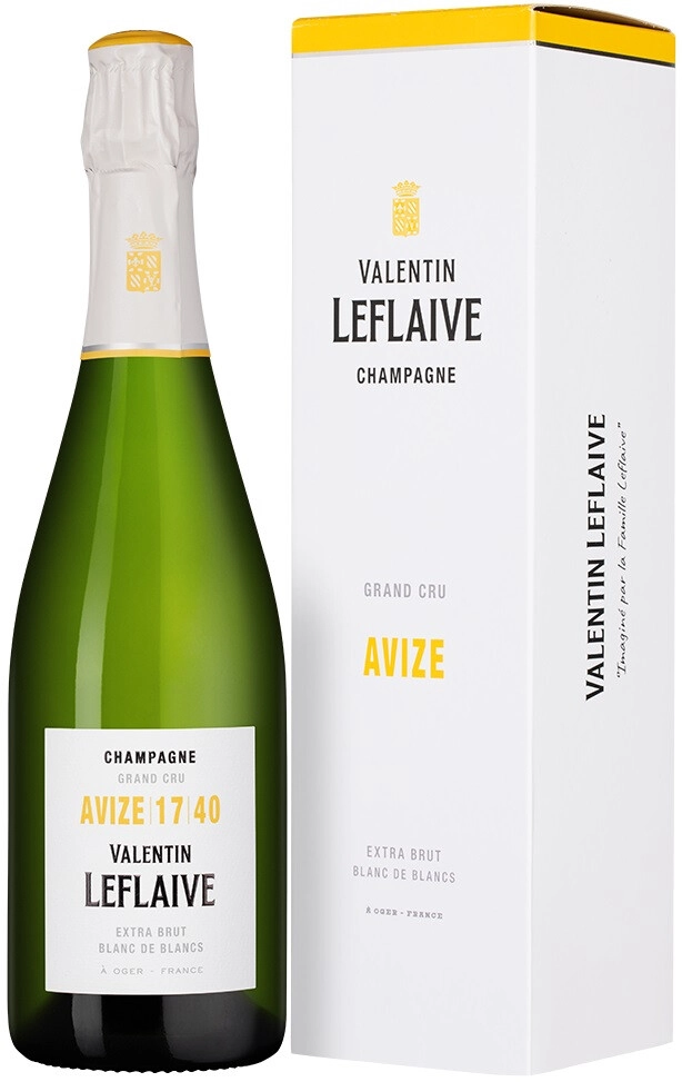Шампанское Valentin Leflaive, "Avize" Extra Brut Blanc de Blancs, Champagne AOC