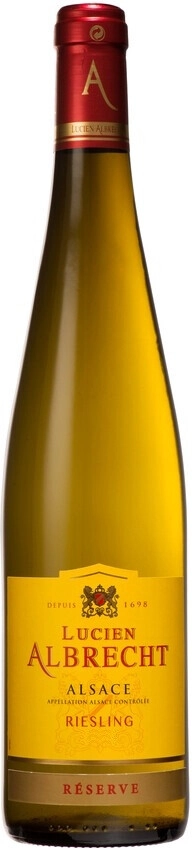 Вино Lucien Albrecht, Riesling Reserve, Alsace AOC