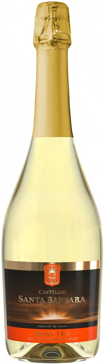 Игристое вино "Castillo Santa Barbara" Moscato
