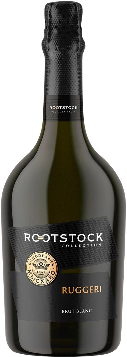 Игристое вино Myskhako, "Rootstock" Ruggeri Brut Blanc