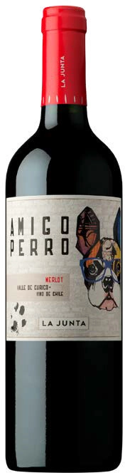 Вино "Amigo Perro" Merlot, Curico Valley DO