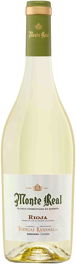 Вино "Monte Real" Blanco Fermentado en Barrica, Rioja DOC