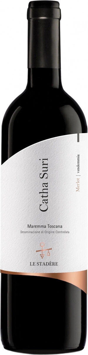 Вино Le Stadere, "Catha Suri" Merlot, Maremma Toscana DOC