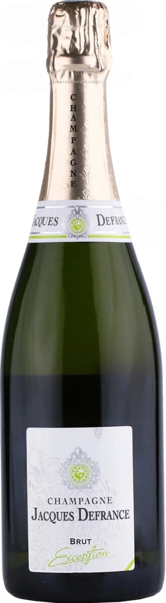 Шампанское Champagne Jacques Defrance, "Exception" Brut