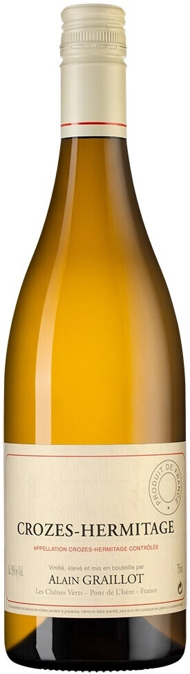Вино Domaine Alain Graillot, Crozes Hermitage AOC Blanc