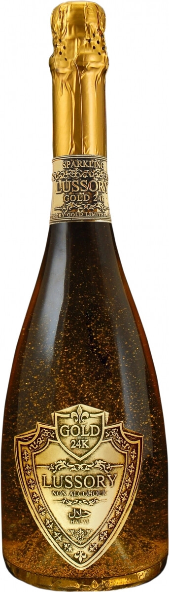 Игристое вино Lussory, "Gold 24K" Non Alcoholic