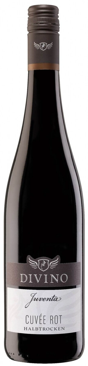 Вино Divino, "Juventa" Cuvee Rot Halbtrocken
