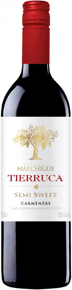 Вино "Tierruca" Carmenere Semi-Sweet, Colchagua Valley DO