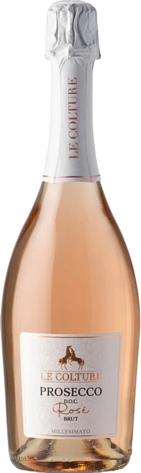 Игристое вино Le Colture, Prosecco DOC Rose Brut
