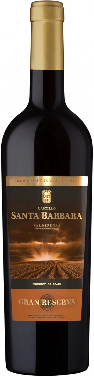 Вино "Castillo Santa Barbara" Gran Reserva, Valdepenas DO