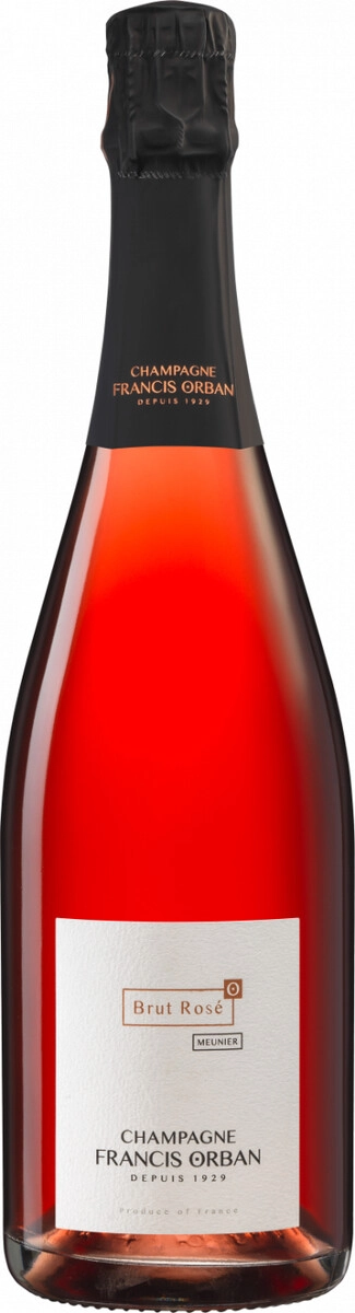 Шампанское Champagne Francis Orban, Meunier Brut Rose, Champagne AOC