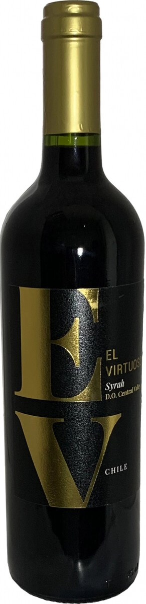 Вино "El Virtuoso" Syrah, Central Valley DO