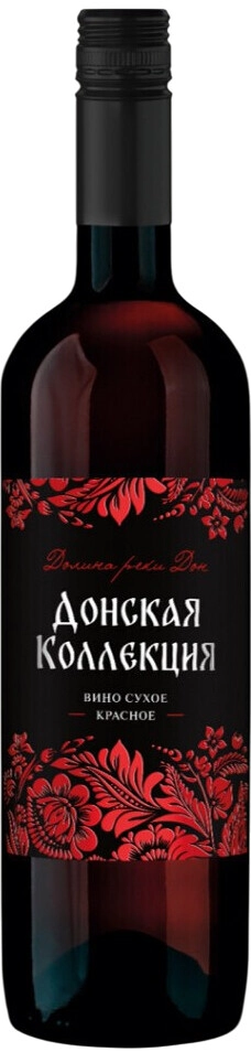 Вино Винодельня Ведерниковъ, "Донская Коллекция" Красное