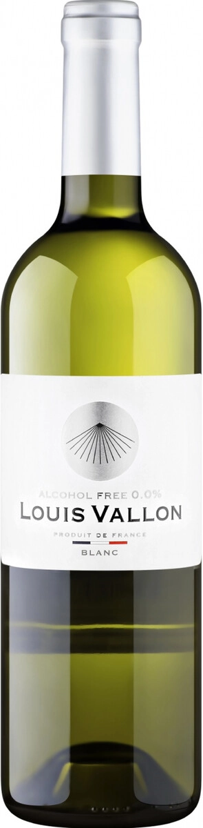 Вино Louis Vallon, Blanc Alcohol Free